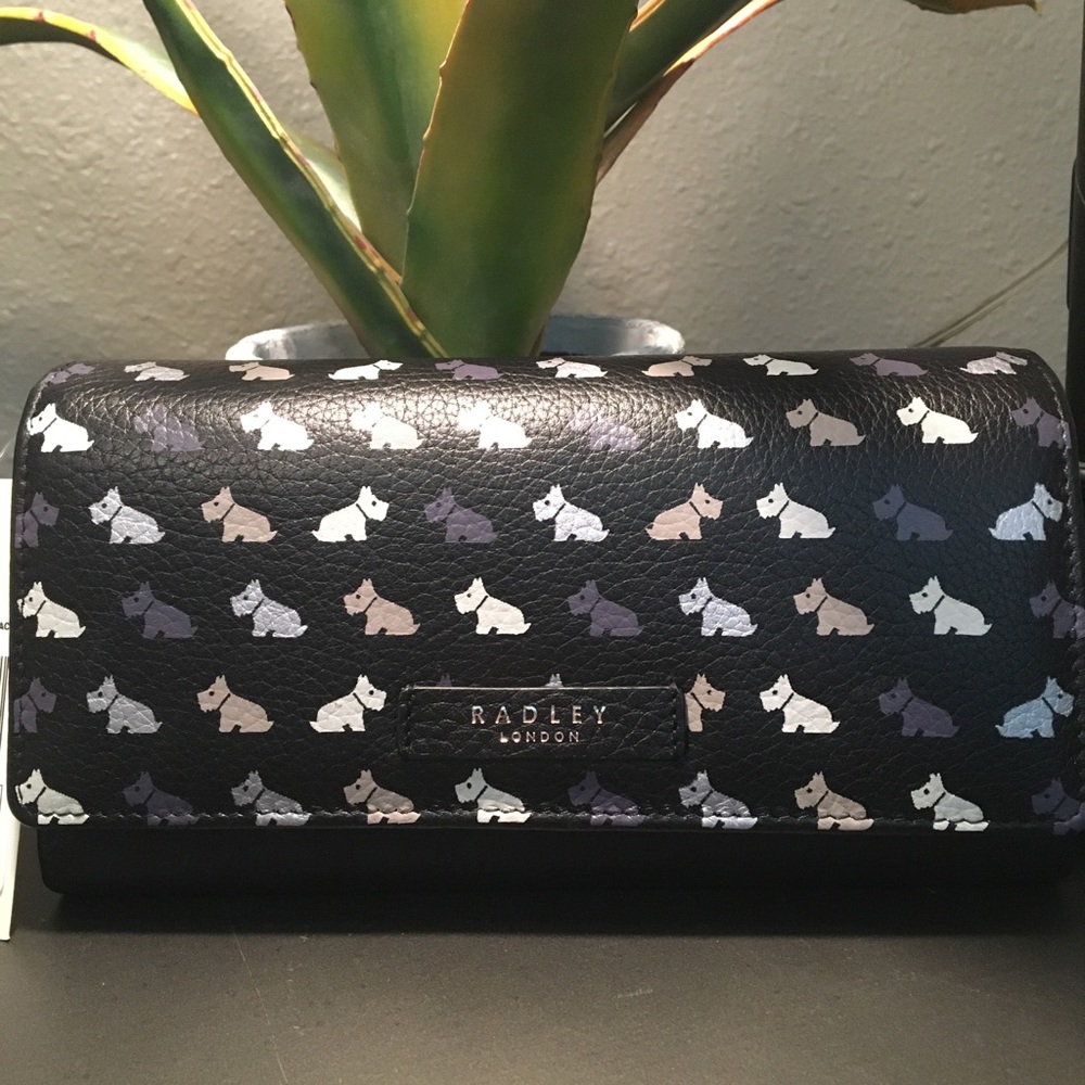 NWT Radley London Doggie print wallet